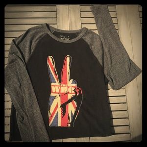 Lucky Brand The Who Long Sleeve Thermal Shirt S